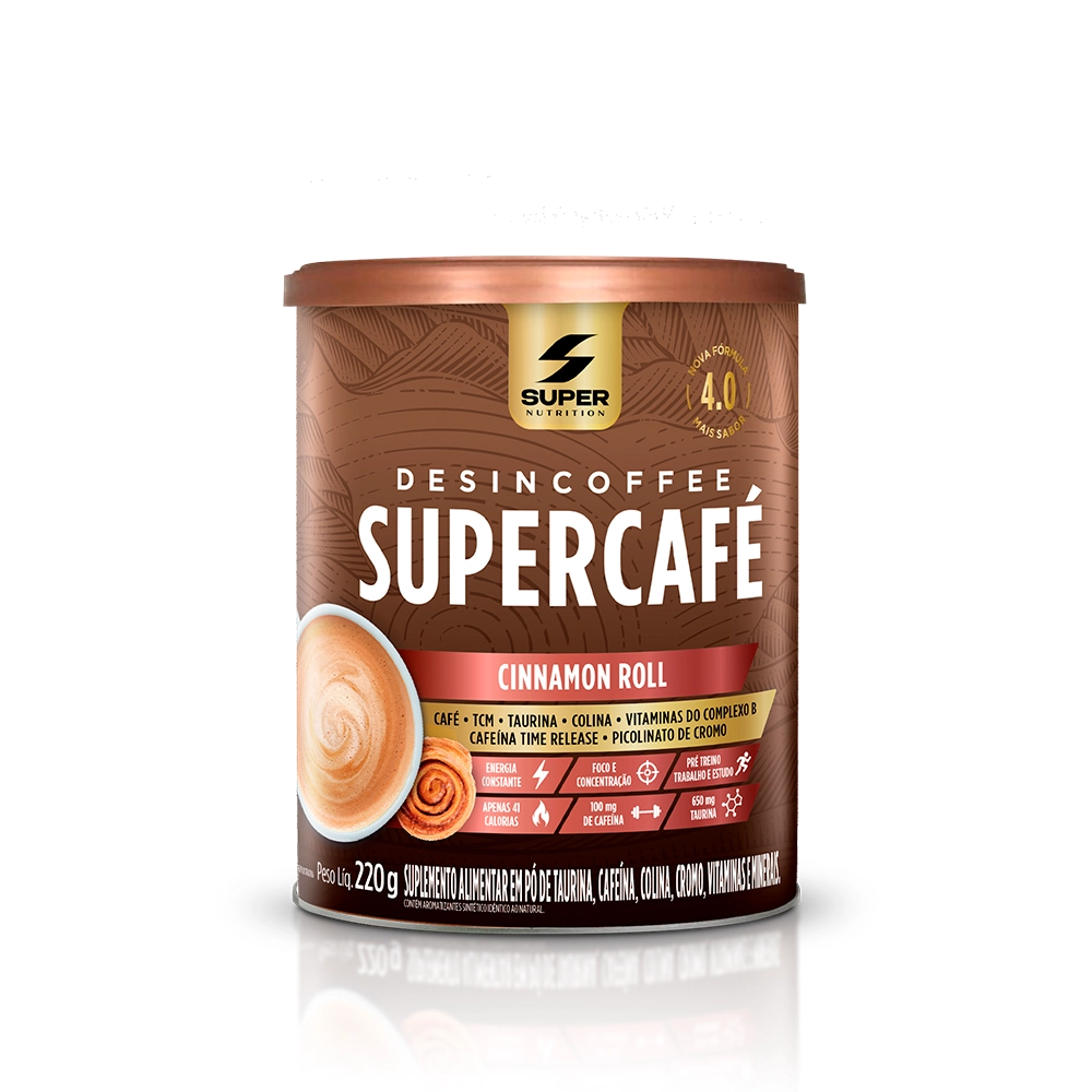SuperCafé sabor Cinnamon Roll | Super Nutrition