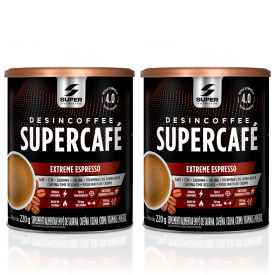 02 Latas de Desincoffee Supercafé Extreme Espresso