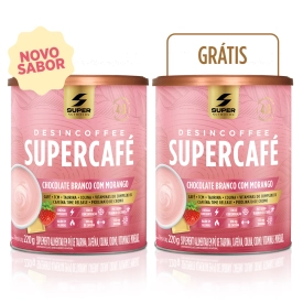 Compre 1 Leve 2 Supercafé Chocolate Branco com Morango