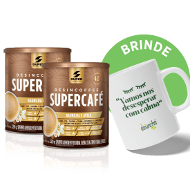Compre 2 Supercafés Baunilha e Avelã, Ganhe Caneca | Desesperar com Calma