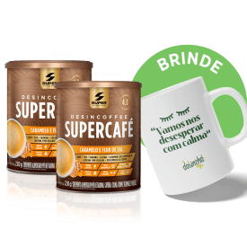 Compre 2 Supercafés Caramelo e Flor de Sal, Ganhe Caneca | Desesperar com Calma