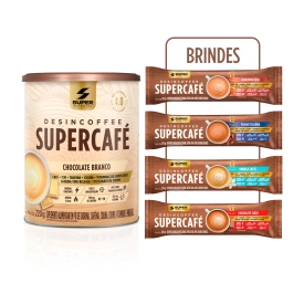 Blend de SUPERCAFÉ: 01 Chocolate Branco + 04 Sticks