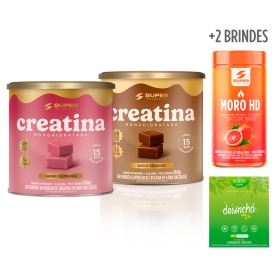 Combo Definição Inteligente (Creatinas Brigadeiro e Morango + 2 Brindes)