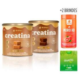 Combo Definição Inteligente (Creatinas Caramelo e Brigadeiro + 2 Brindes)