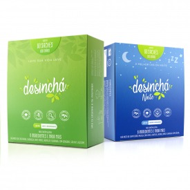 Desinchá + Desinchá Noite 60 sachês de cada