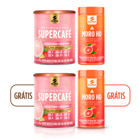 Combo Em Dobro: Supercafé Chocolate Branco com Morango + Moro HD