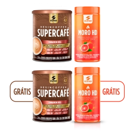 Combo Em Dobro: Supercafé Cinnamon Roll + Moro HD