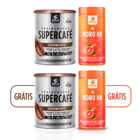 Combo Em Dobro: Supercafé Evolution Coffee + Moro HD