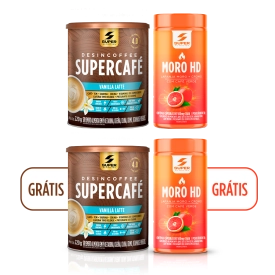 Combo Em Dobro: Supercafé Vanilla + Moro HD