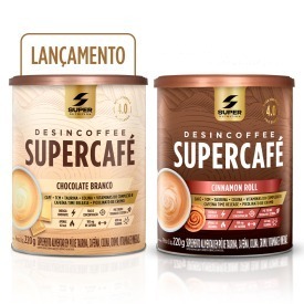 Supercafé - Compre 01 Chocolate Branco + 01 Cinnamon Roll