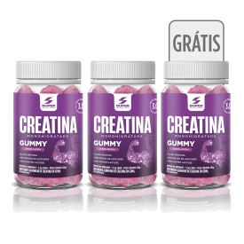 Compre 2 Leve 3 Super Gummy Creatina Sabor Amora