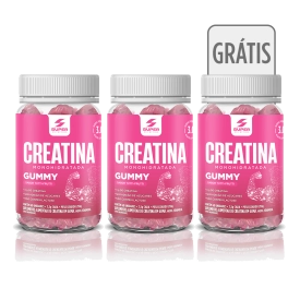 Compre 2 Leve 3 Super Gummy Creatina Sabor Tutti-Frutti