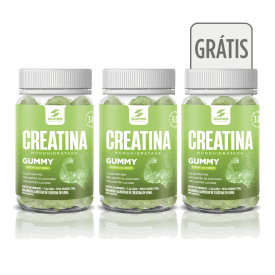 Compre 2 Leve 3 Super Gummy Creatina Sabor Uva Verde