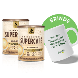 Compre 2 Supercafés Chocolate Branco, Ganhe Caneca | Desesperar com Calma
