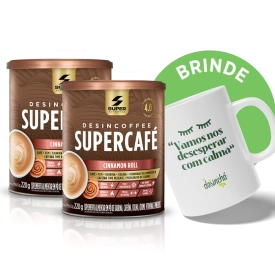 Compre 2 Supercafés Cinnamon Roll, Ganhe Caneca | Desesperar com Calma