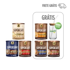Compre 3, Leve 6: Supercafé em Dobro + Copo de Brinde