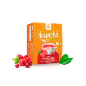 Desinchá Matte Framboesa e Cereja (10 sachês)
