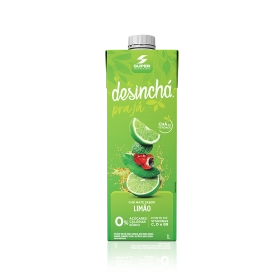 Desinchá Pra Já Chá Mate Sabor Limão (1 litro)