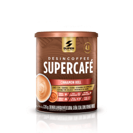 Desincoffee Supercafé Cinnamon Roll SuperCafé Funcional Sabor Enroladinho de Canela
