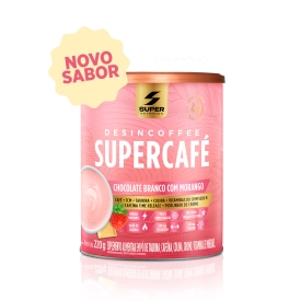Supercafé Chocolate Branco&nbsp;com&nbsp;Morango