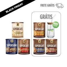 Compre 3, Leve 6: Supercafé em Dobro + Copo de Brinde