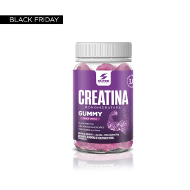 Super Gummy Creatina Sabor Amora (60 gomas)