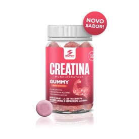 Super Gummy Creatina Monohidratada Sabor Morango 210g 60 gomas