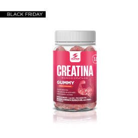 Super Gummy Creatina Sabor Morango (60 gomas)