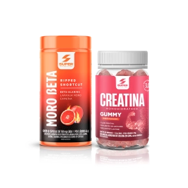 Super Moro Beta-Alanina (60 cápsulas) e Gummy Creatina de Morango